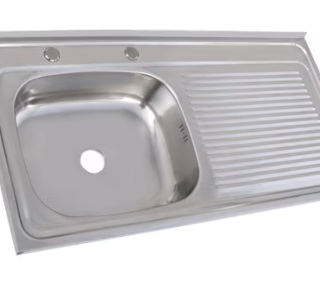 Lavaplatos Sobreponer 1000x500 mm Derecho para combinación Splendid